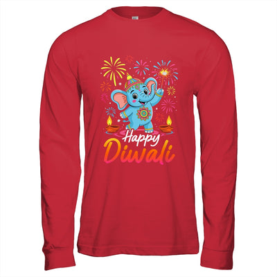 Happy Diwali Cute Elephant Festival Lights Celebration Shirt & Hoodie | siriusteestore