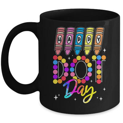 Happy Dot Day International Dot Day Teacher Kids Mug | siriusteestore