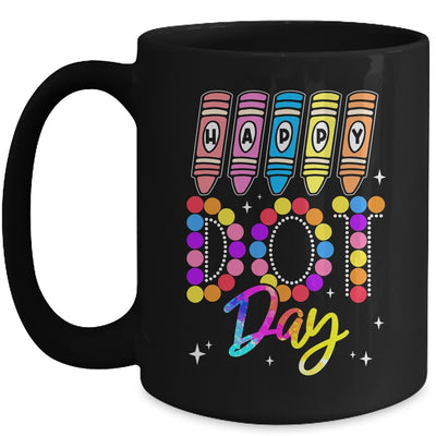 Happy Dot Day International Dot Day Teacher Kids Mug | siriusteestore