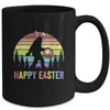 Happy Easter Bigfoot Bunny Vintage Mug | siriusteestore