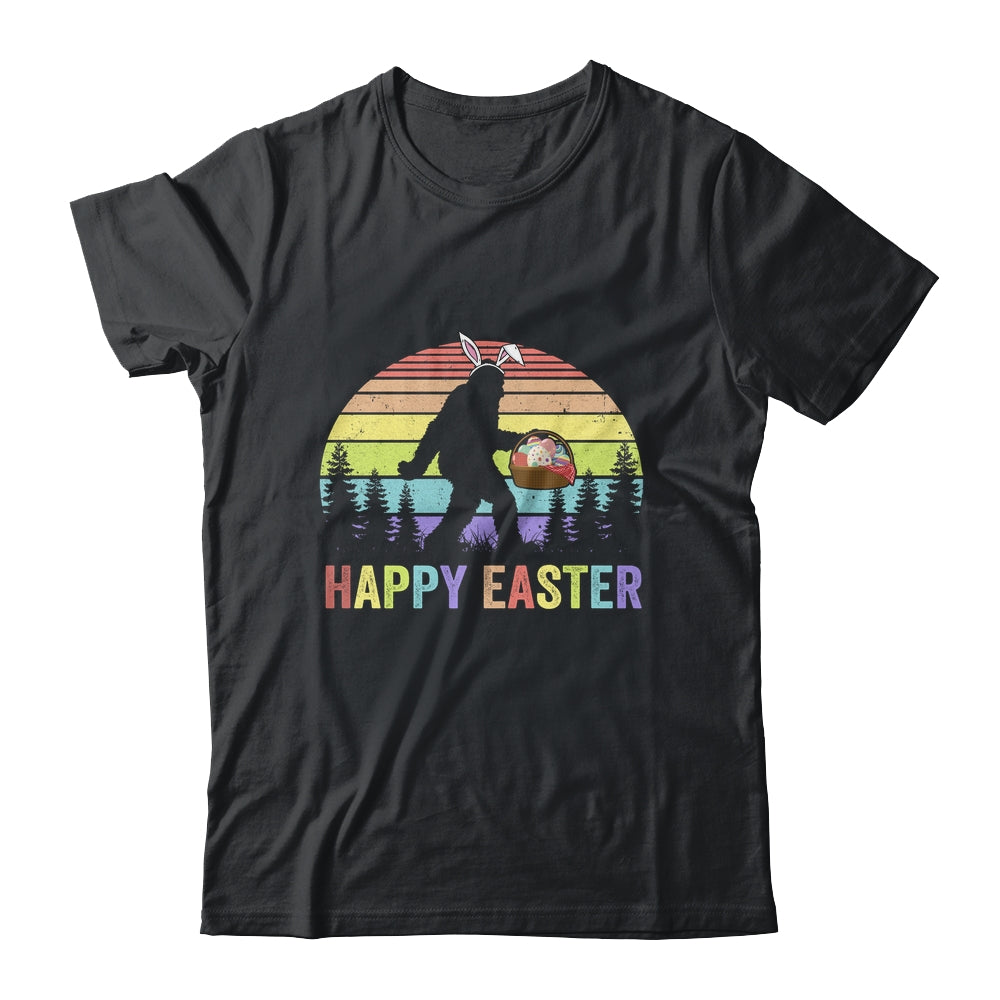 Happy Easter Bigfoot Bunny Vintage Shirt & Tank Top | siriusteestore