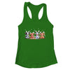 Happy Easter Day Coquetter Highland Cow Easter Bunny Girls Shirt & Tank Top | siriusteestore