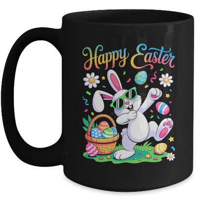 Happy Easter Day For Boys Girls Kids Dabbing Bunny Mug | siriusteestore