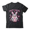 Happy Easter Rabbit Face Bunny Funny Easter Day Women Girls Shirt & Tank Top | siriusteestore