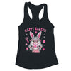 Happy Easter Rabbit Face Bunny Funny Easter Day Women Girls Shirt & Tank Top | siriusteestore