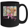 Happy Easter True Story He Is Risen Christian Coquette Bow Mug | siriusteestore