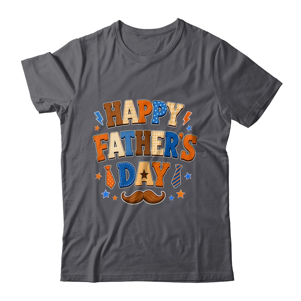 Happy Father Day Colorful Costume Dad Lover Family Kids Shirt & Hoodie | siriusteestore