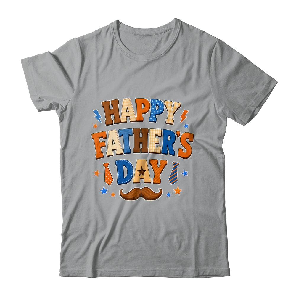 Happy Father Day Colorful Costume Dad Lover Family Kids Shirt & Hoodie | siriusteestore