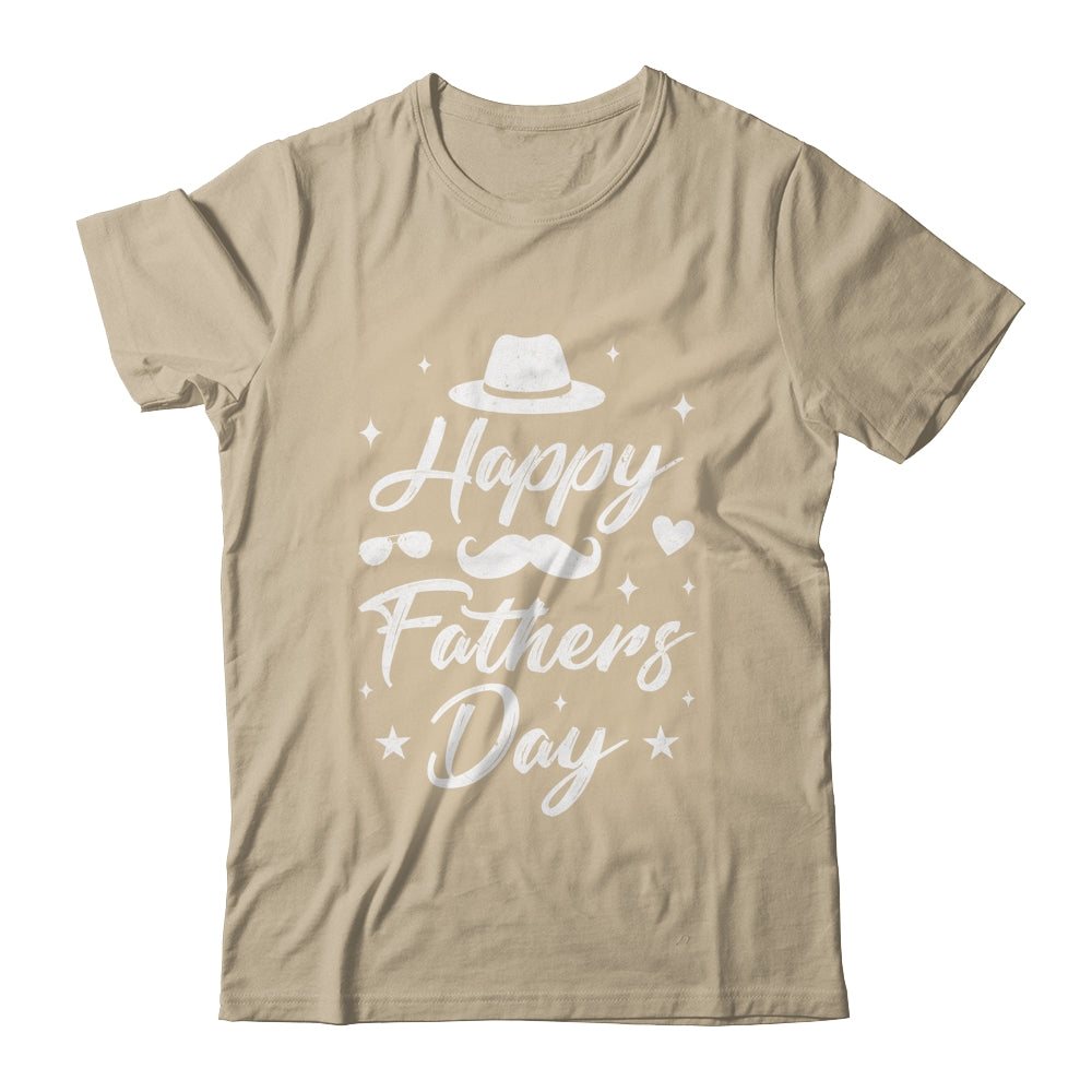 Happy Fathers Day 2024 For Men Dad Papa Grandpa Love Family Shirt & Tank Top | siriusteestore