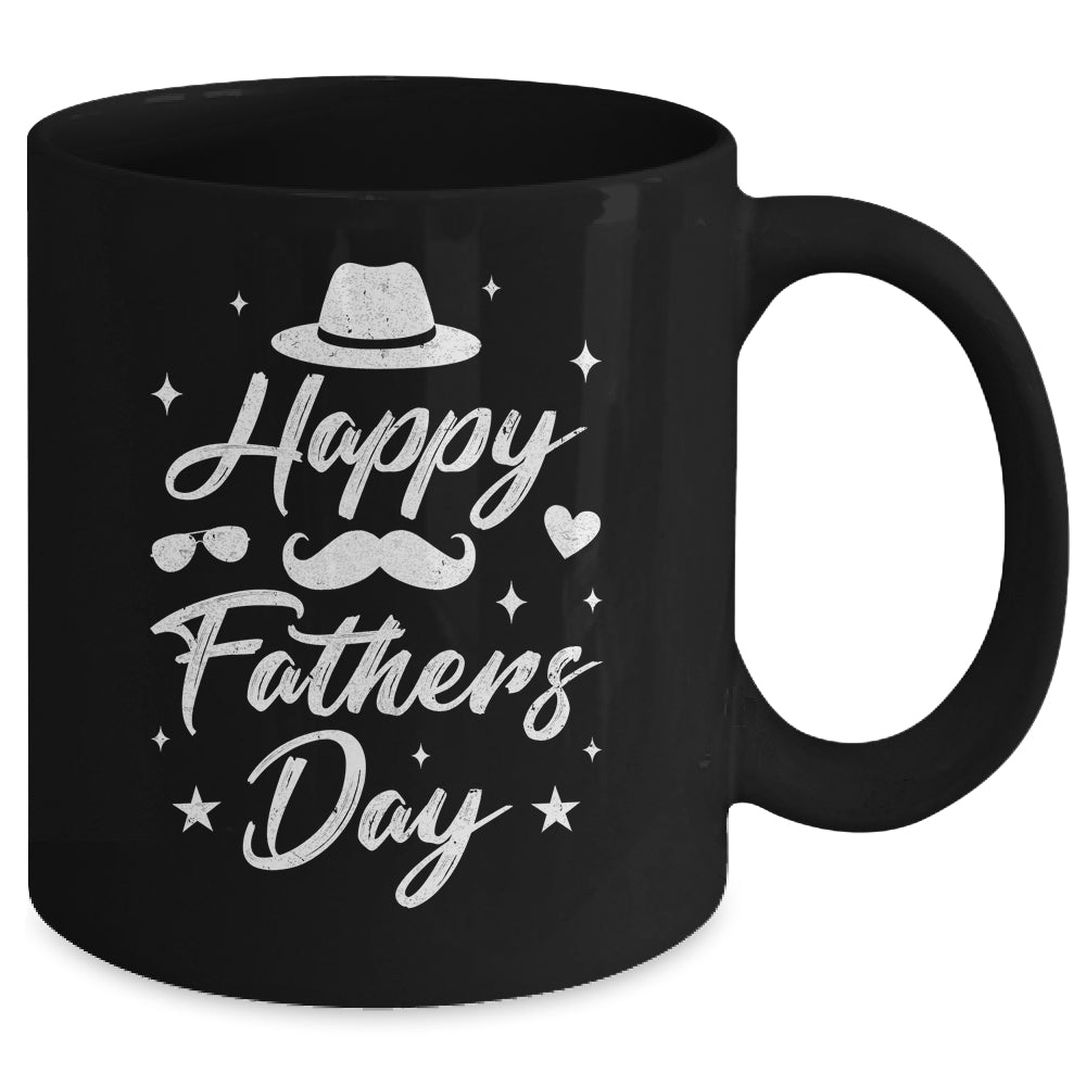 Happy Fathers Day 2024 For Men Dad Papa Grandpa Love Family Mug | siriusteestore