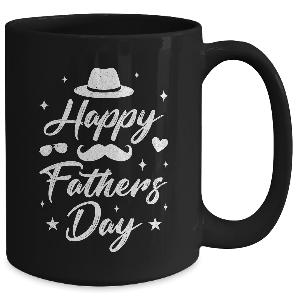 Happy Fathers Day 2024 For Men Dad Papa Grandpa Love Family Mug | siriusteestore