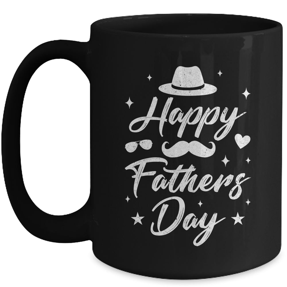 Happy Fathers Day 2024 For Men Dad Papa Grandpa Love Family Mug | siriusteestore