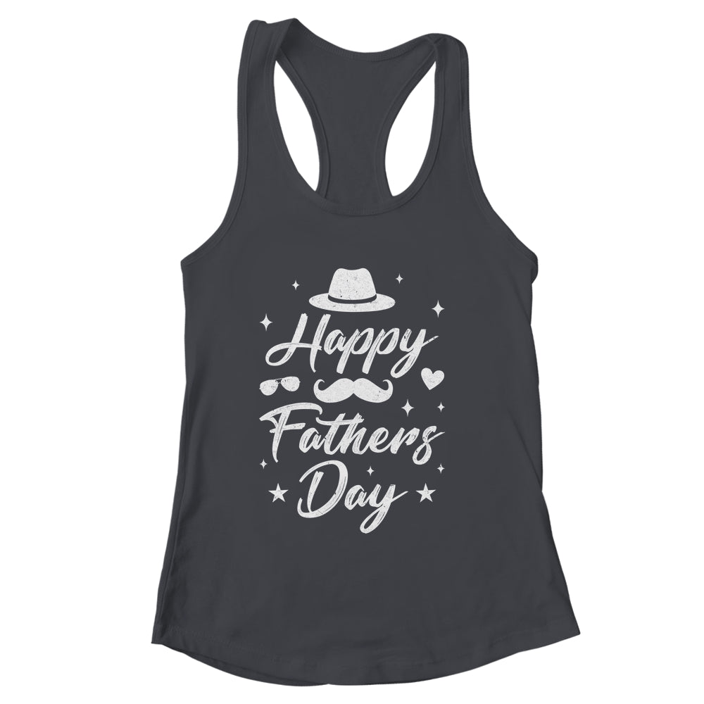 Happy Fathers Day 2024 For Men Dad Papa Grandpa Love Family Shirt & Tank Top | siriusteestore