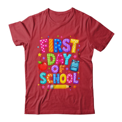 Happy First Day Of School Preppy Back To School Teacher Shirt & Hoodie | siriusteestore