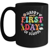 Happy First Day Of School Teacher Back To School Student Kid Mug | siriusteestore