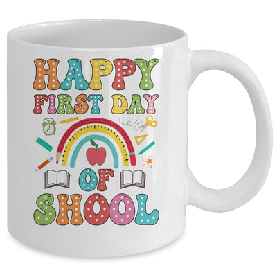 Happy First Day Of School Teacher Kids Back To School 2024 Mug | siriusteestore