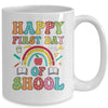 Happy First Day Of School Teacher Kids Back To School 2024 Mug | siriusteestore