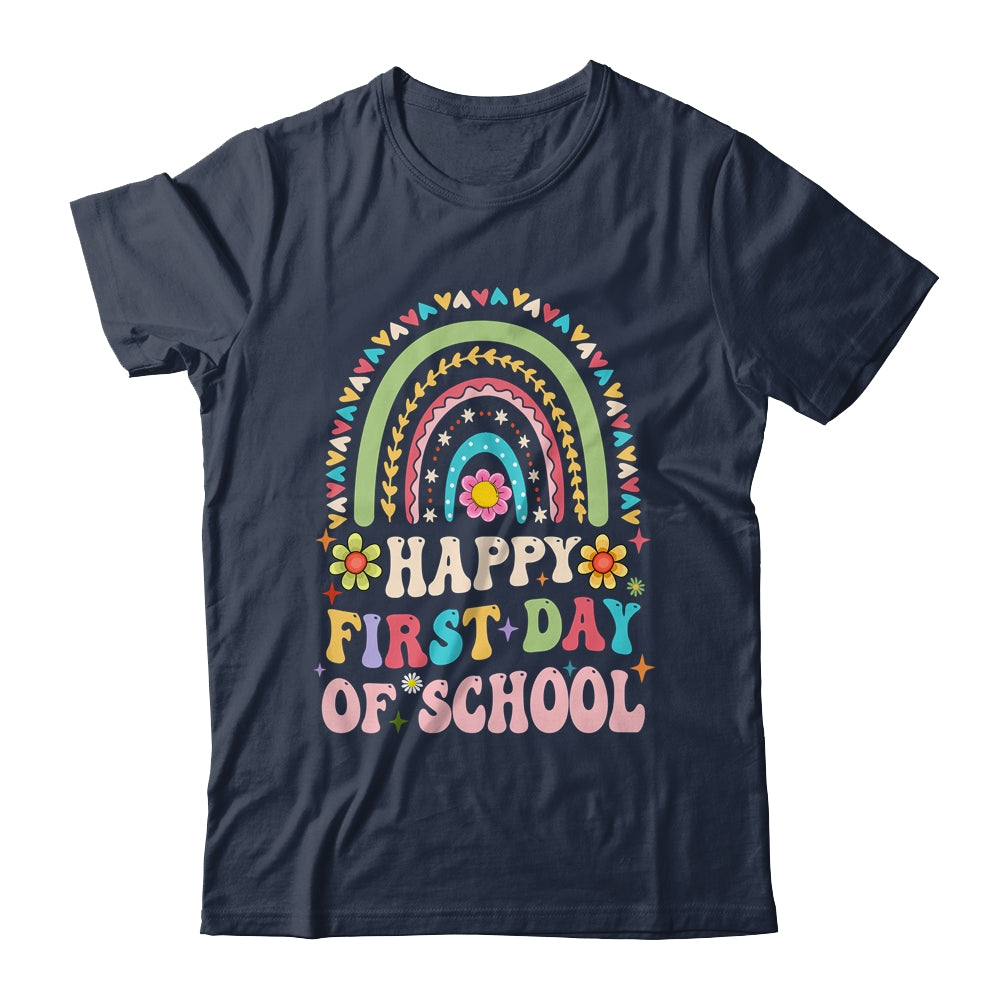 Happy First Day Of School Teachers Kids Back To School Shirt & Hoodie | siriusteestore