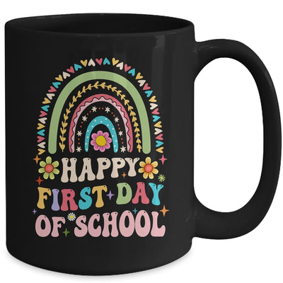 Happy First Day Of School Teachers Kids Back To School Mug | siriusteestore