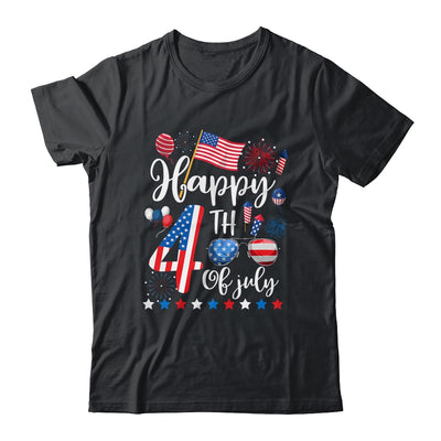 Happy Fourth Of July Patriotic US American Flag 4th Of July Shirt & Tank Top | siriusteestore