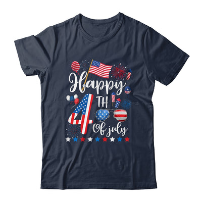 Happy Fourth Of July Patriotic US American Flag 4th Of July Shirt & Tank Top | siriusteestore