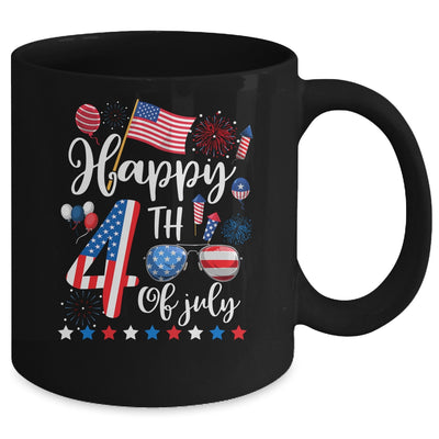 Happy Fourth Of July Patriotic US American Flag 4th Of July Mug | siriusteestore