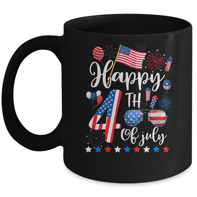 Happy Fourth Of July Patriotic US American Flag 4th Of July Mug | siriusteestore