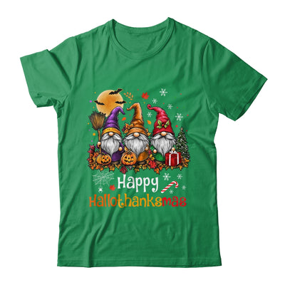 Happy Hallothanksmas Gnomes Lover Halloween Merry Christmas Shirt & Sweatshirt | siriusteestore