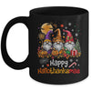 Happy Hallothanksmas Gnomes Lover Halloween Merry Christmas Mug | siriusteestore
