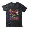 Happy Hallothanksmas Skull Halloween Thanksgiving Xmas Shirt & Sweatshirt | siriusteestore
