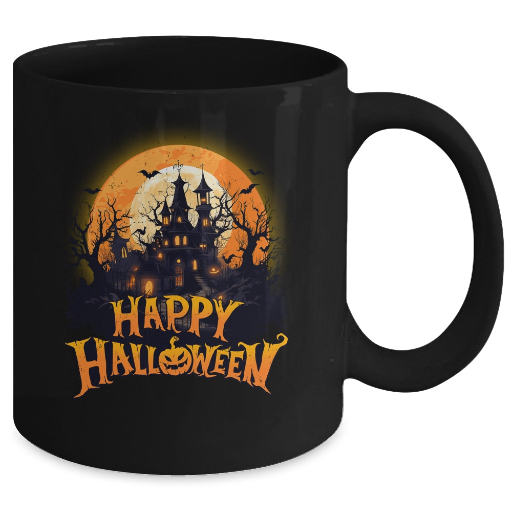 Happy Halloween Costumes Funny House Pumpkins Men Women Kid Mug | siriusteestore