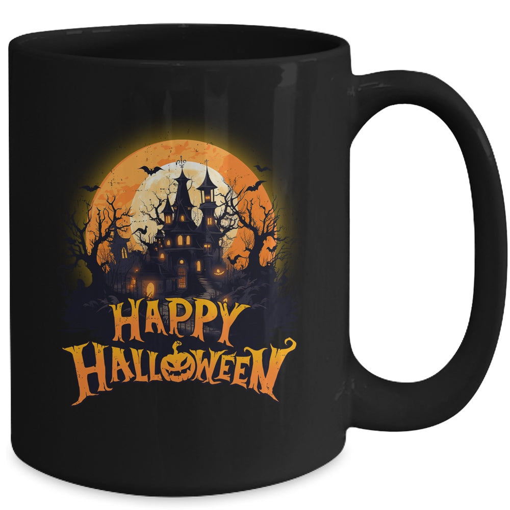 Happy Halloween Costumes Funny House Pumpkins Men Women Kid Mug | siriusteestore