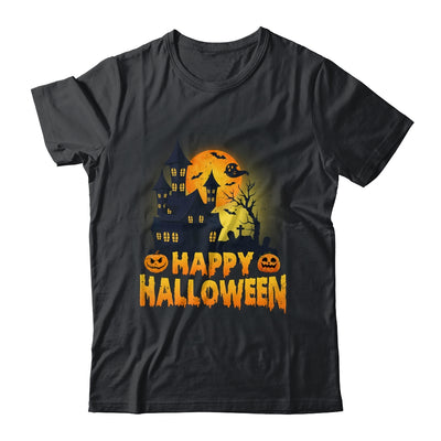 Happy Halloween Costumes Funny Pumpkins House Men Women Kid Shirt & Hoodie | siriusteestore