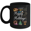 Happy Holidays Hanukkah Christmas Kwanzaa Happy New Year Mug | siriusteestore