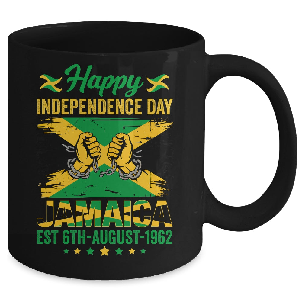 Happy Independence Day Jamaica 1962 Jamaican Men Women Mug | siriusteestore