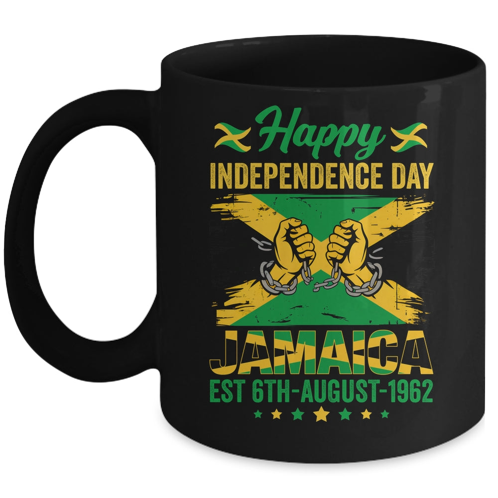 Happy Independence Day Jamaica 1962 Jamaican Men Women Mug | siriusteestore