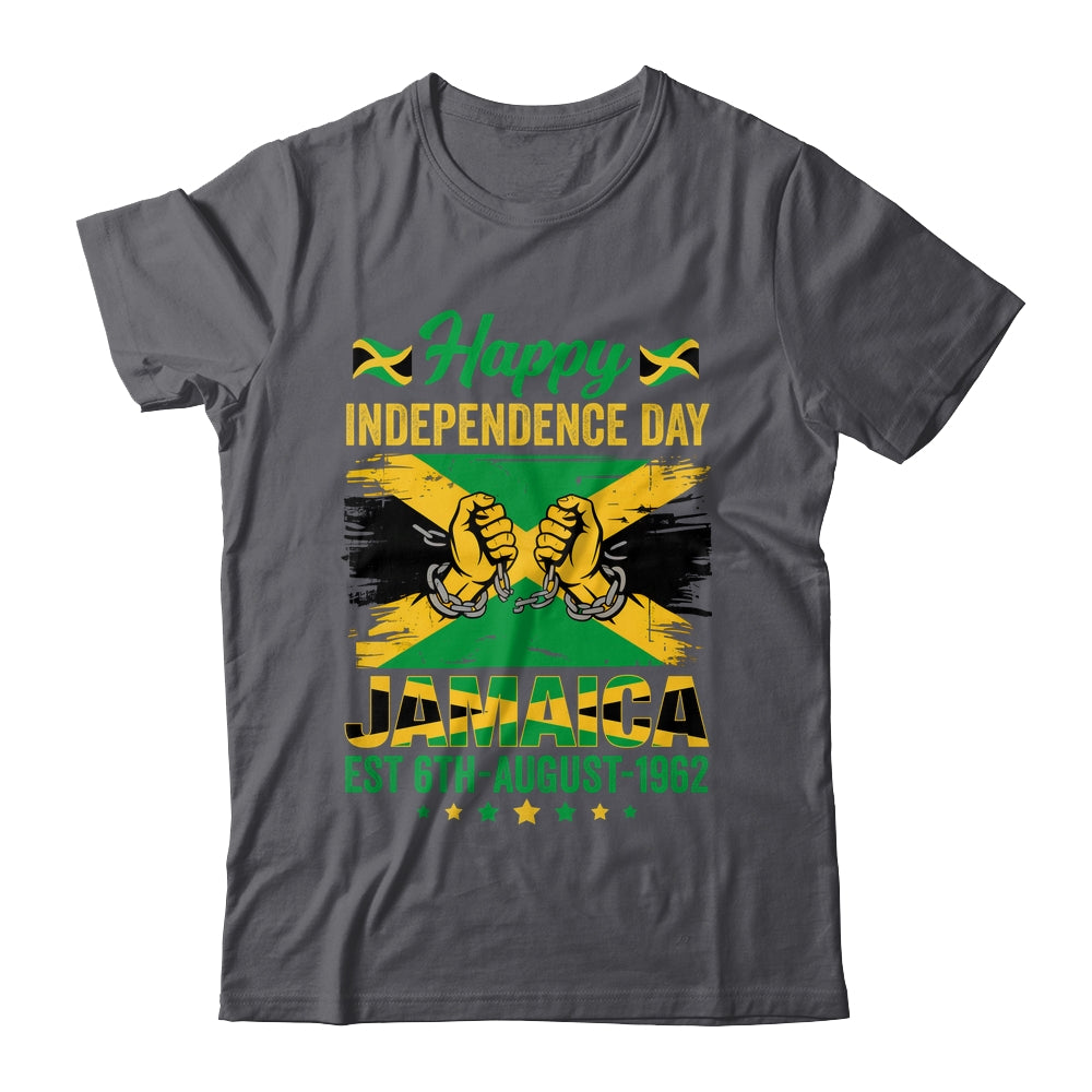 Happy Independence Day Jamaica 1962 Jamaican Men Women Shirt & Tank Top | siriusteestore