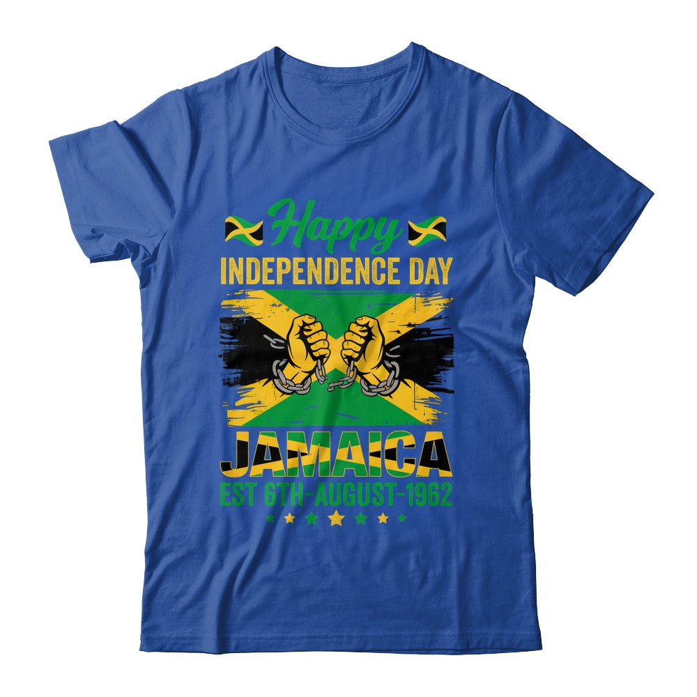 Happy Independence Day Jamaica 1962 Jamaican Men Women Shirt & Tank Top | siriusteestore