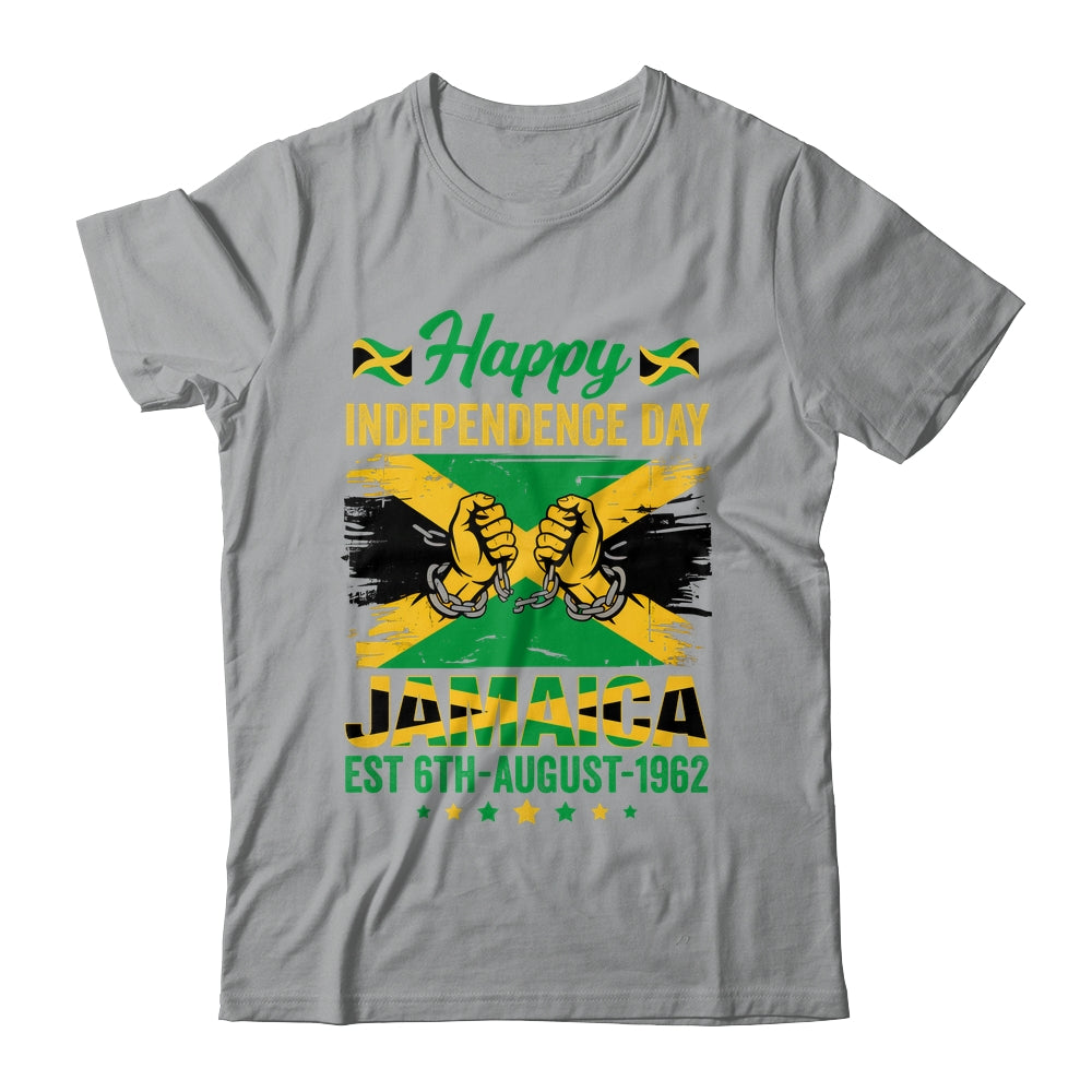 Happy Independence Day Jamaica 1962 Jamaican Men Women Shirt & Tank Top | siriusteestore