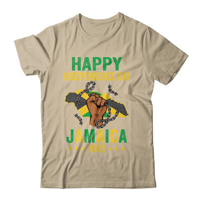 Happy Independence Day Jamaica Flag Jamaican 1962 Design Shirt & Tank Top | siriusteestore