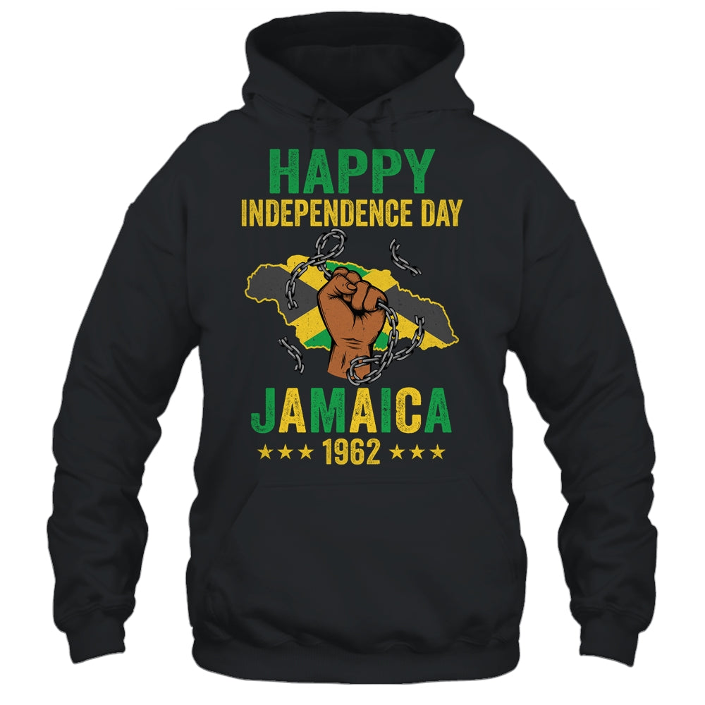 Happy Independence Day Jamaica Flag Jamaican 1962 Design Shirt & Tank Top | siriusteestore