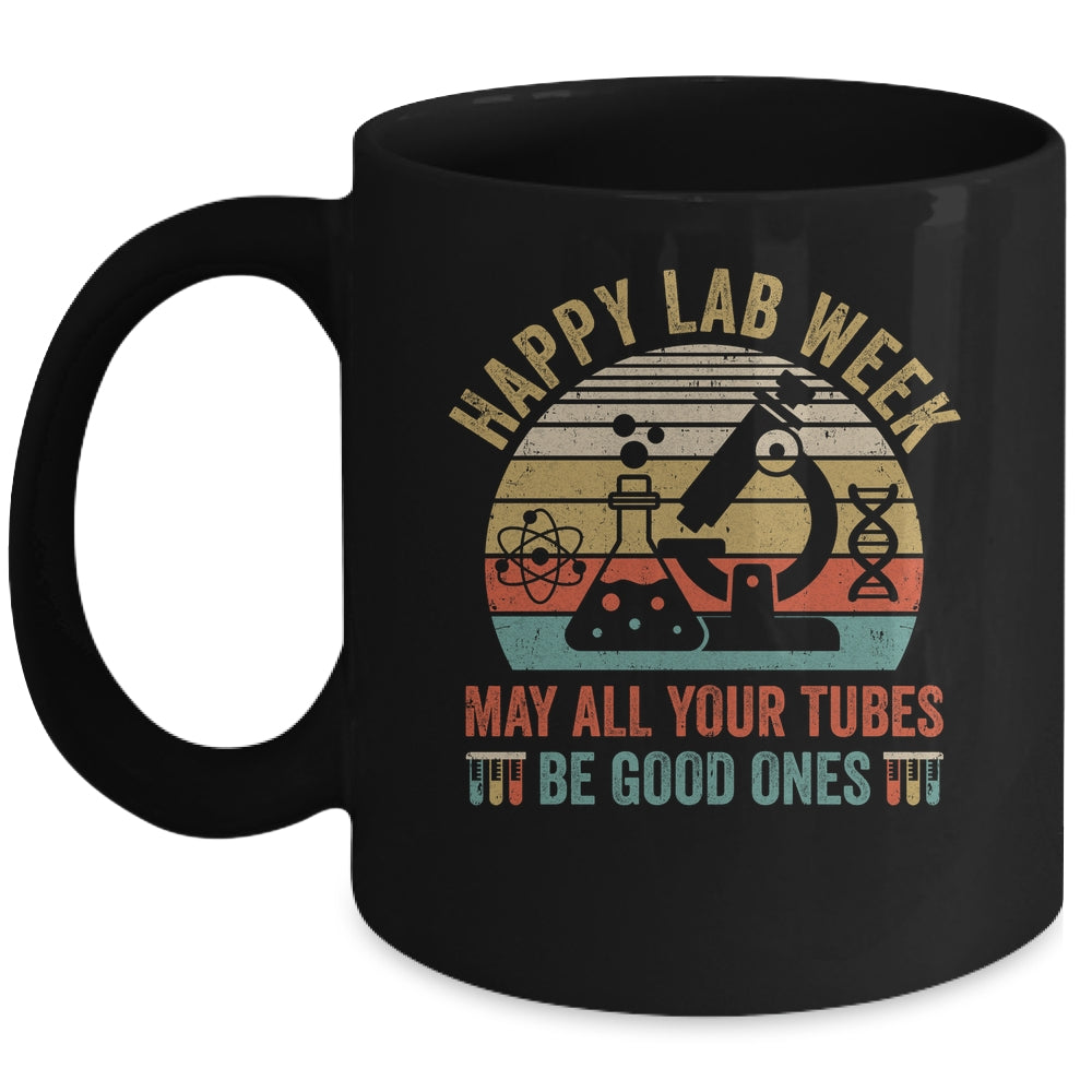 Happy Lab Week Medical Laboratory Tech Scientist Mens Womens Mug | siriusteestore