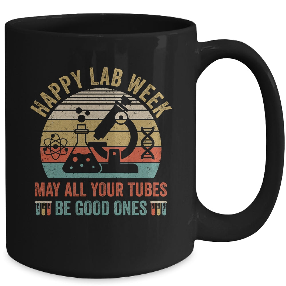 Happy Lab Week Medical Laboratory Tech Scientist Mens Womens Mug | siriusteestore