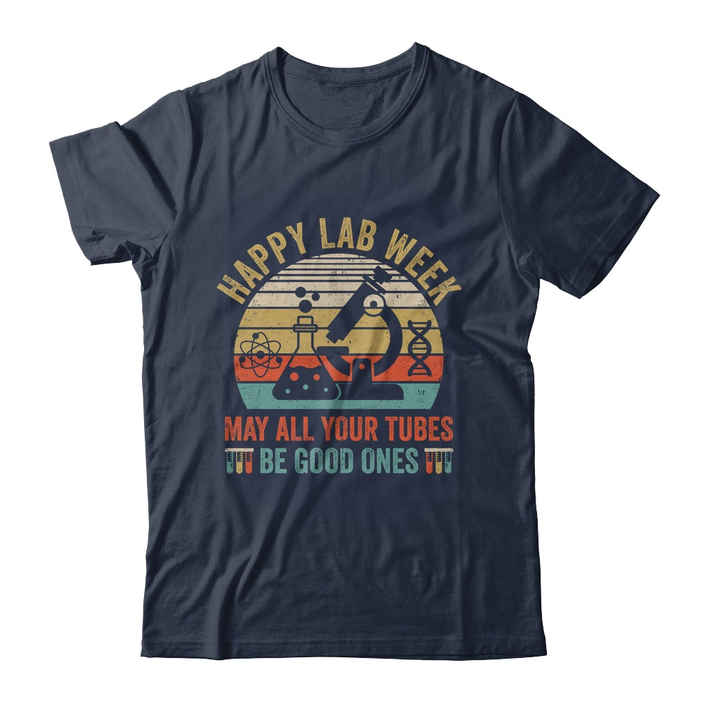 Happy Lab Week Medical Laboratory Tech Scientist Mens Womens Shirt & Hoodie | siriusteestore