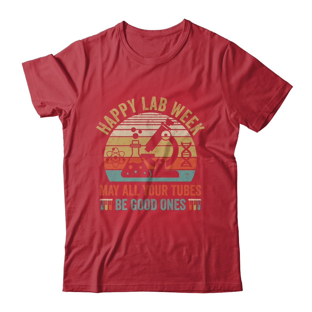 Happy Lab Week Medical Laboratory Tech Scientist Mens Womens Shirt & Hoodie | siriusteestore