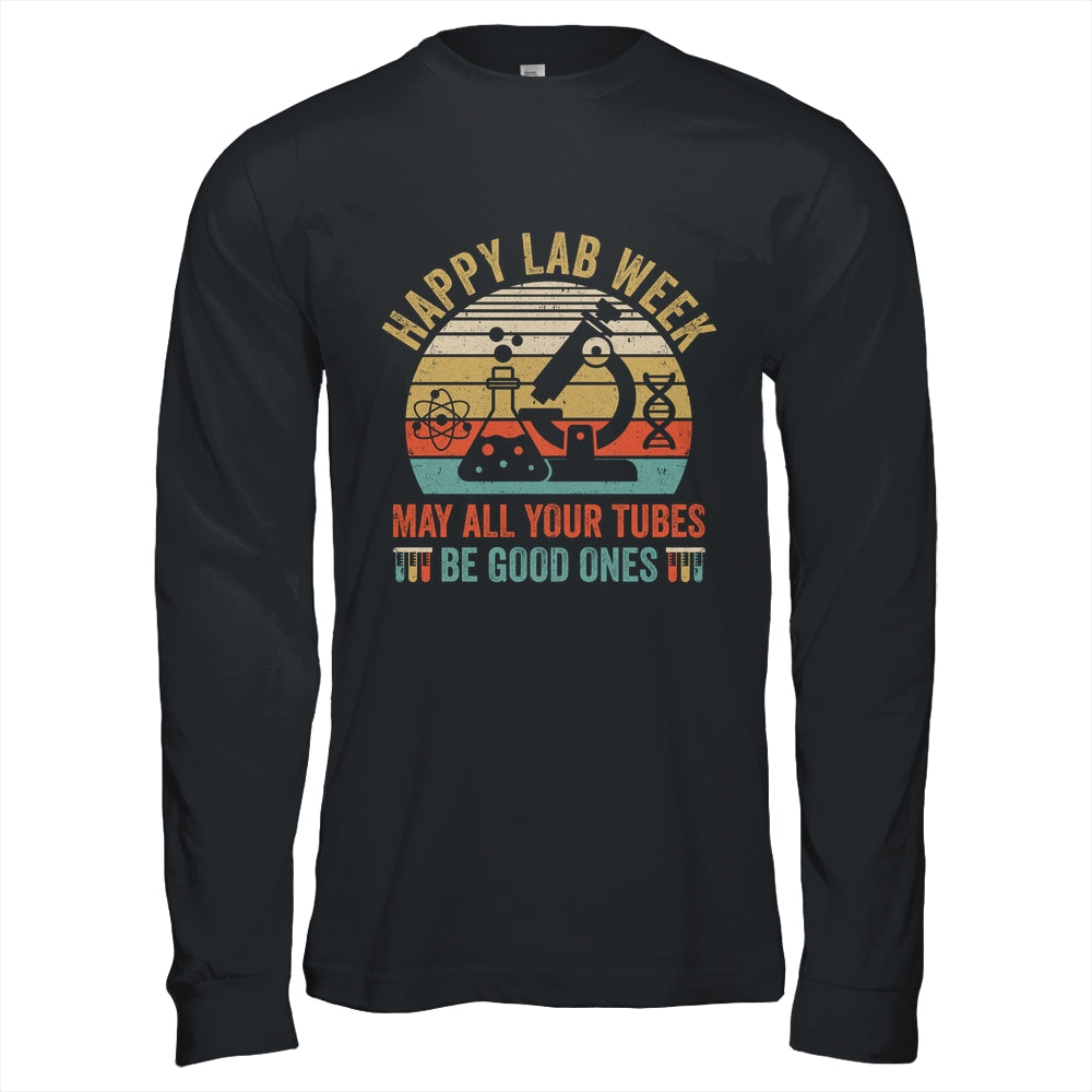 Happy Lab Week Medical Laboratory Tech Scientist Mens Womens Shirt & Hoodie | siriusteestore