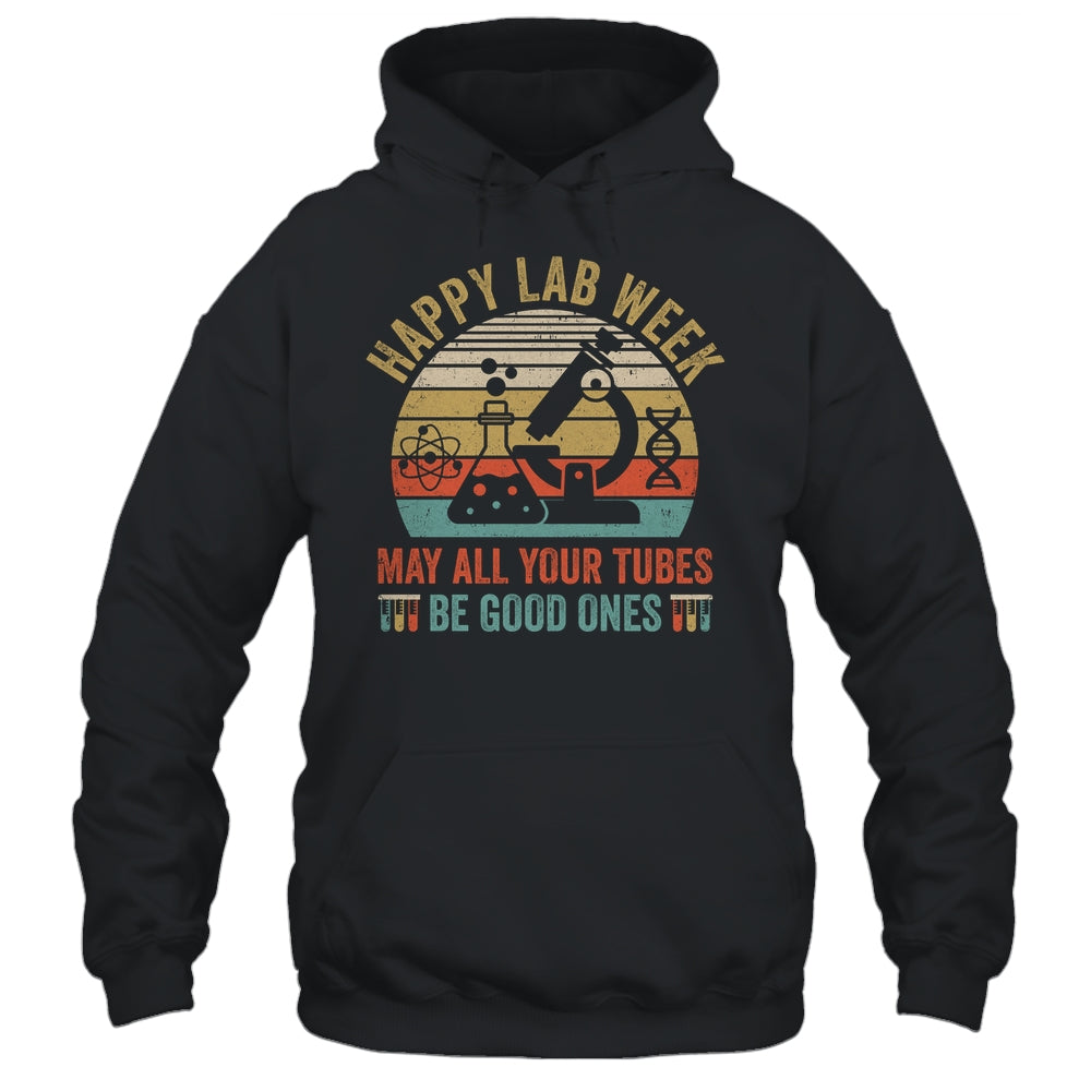 Happy Lab Week Medical Laboratory Tech Scientist Mens Womens Shirt & Hoodie | siriusteestore