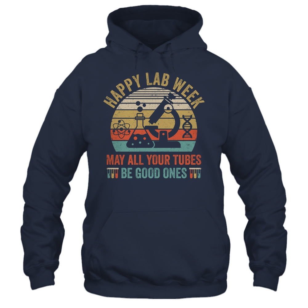 Happy Lab Week Medical Laboratory Tech Scientist Mens Womens Shirt & Hoodie | siriusteestore