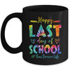 Happy Last Day Of School Bus Driver Life Summer Tie Dye Mug | siriusteestore