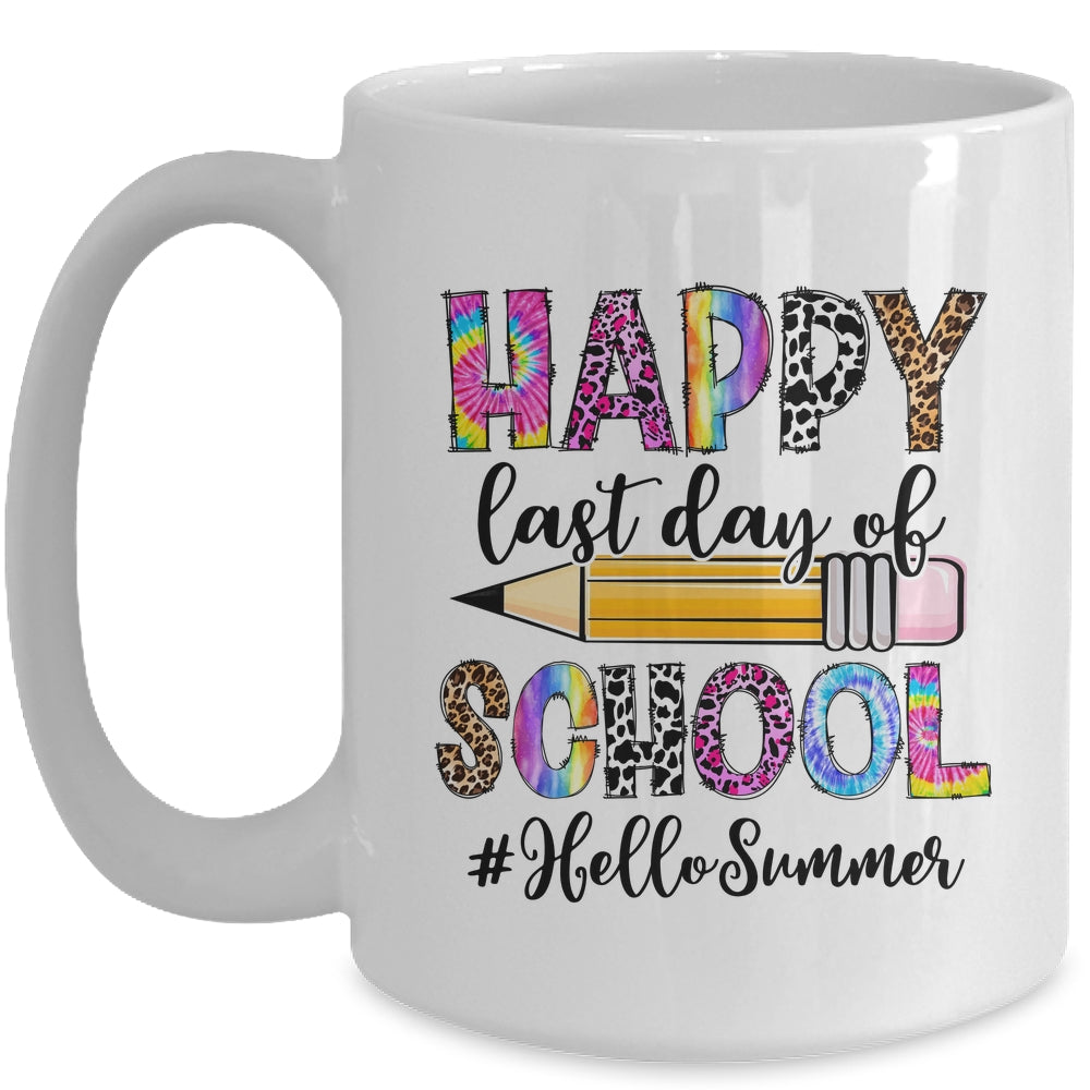 Happy Last Day Of School Hello Summer For Teacher Student Mug | siriusteestore